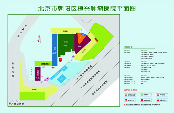 馒头逼精品导航北京市朝阳区桓兴肿瘤医院平面图